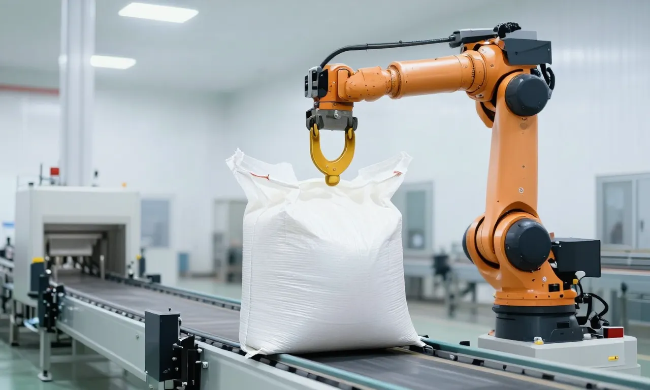 Automated FIBC Filling: Robotic Lines, Palletizing, and Design for Automation