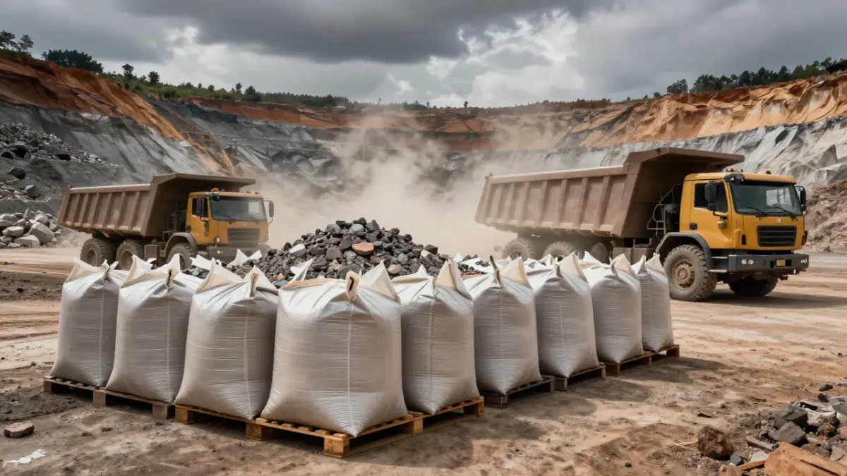 Heavy-Duty Mining Ore Transport