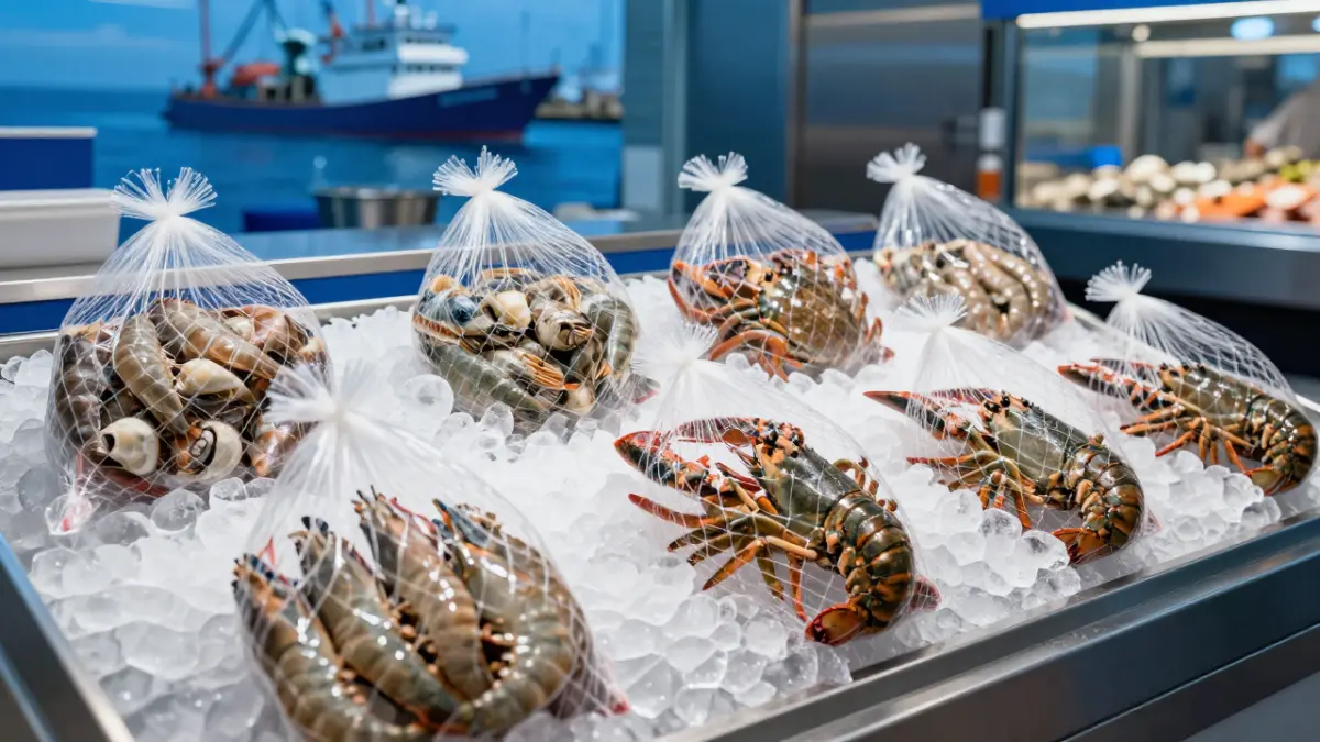 Premium Shellfish Packaging for Seafood Market